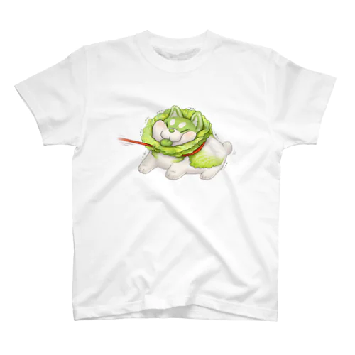 ハクサイヌ　散歩拒否 Regular Fit T-Shirt