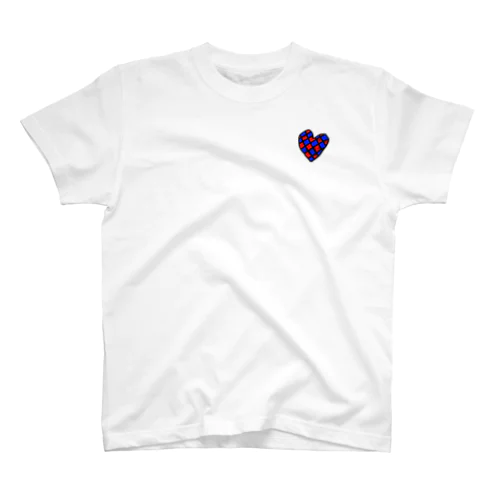 チェックハート Regular Fit T-Shirt