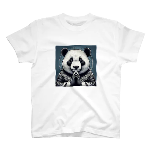 祈り/パンダ Regular Fit T-Shirt