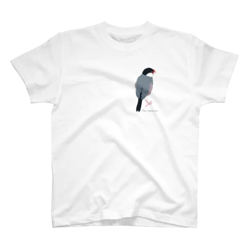 たそがれ桜文鳥 Regular Fit T-Shirt