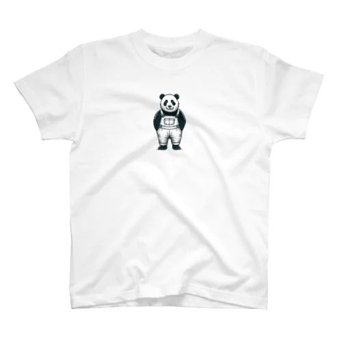 オーバーオール/パンダ Regular Fit T-Shirt