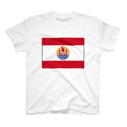 フランス領ポリネシアの旗 Regular Fit T-Shirt