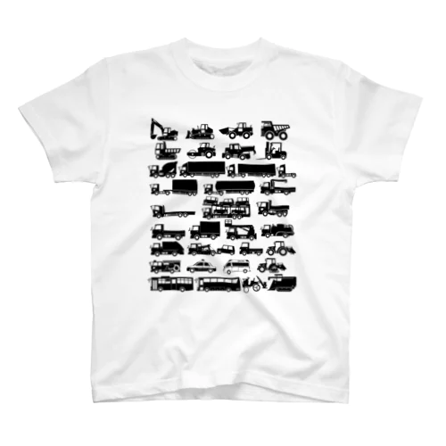 いろんな働く車 Regular Fit T-Shirt