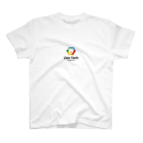 Lion Tech（LOWPOLY） Regular Fit T-Shirt