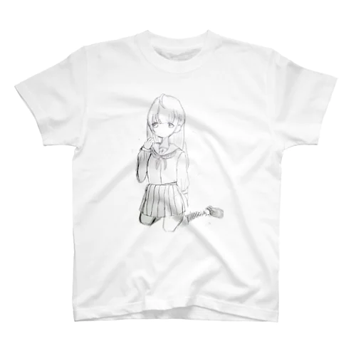 蜀･逡繰K 冥界JK Regular Fit T-Shirt