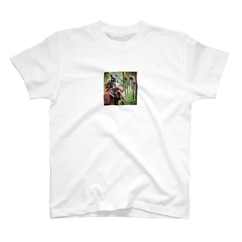 タイで象乗りしたウサギくん Regular Fit T-Shirt
