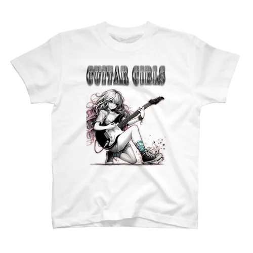 GUITAR GIRLS　6 Regular Fit T-Shirt