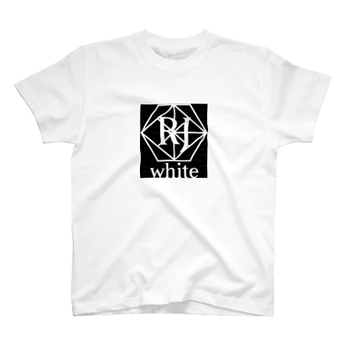 RJ.white Regular Fit T-Shirt