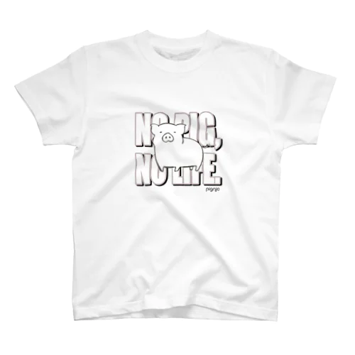 No pig, No life パターンB Regular Fit T-Shirt
