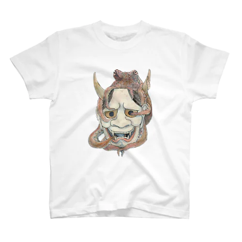 般若の面」スタンダードTシャツの通販 ∞ SUZURI（スズリ）