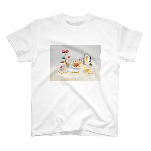 おばけねこのスイーツパーティー Regular Fit T-Shirt