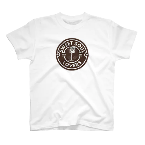 Sweet Soul Lovers★クラシックマイク（ブラウン） Regular Fit T-Shirt