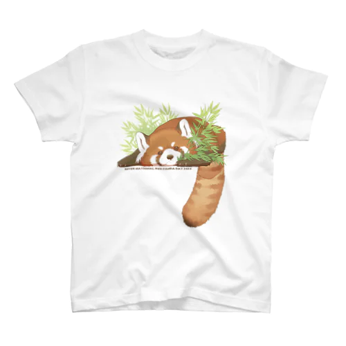 大牟田市動物園 国際レッサーパンダデー2024　スペシャルデザイングッズ #07 Regular Fit T-Shirt