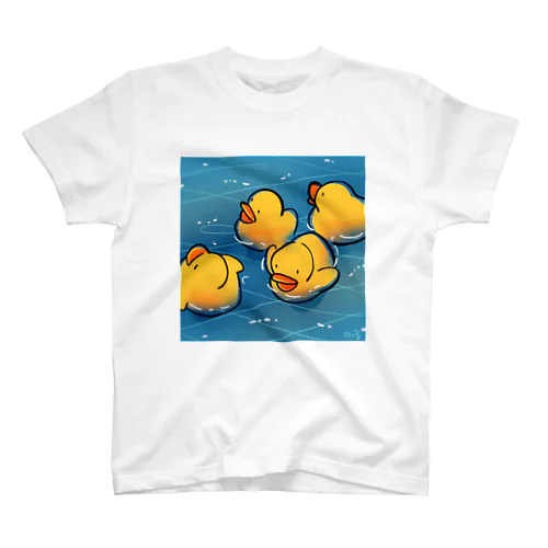 ぷかぷかアヒルちゃん Regular Fit T-Shirt
