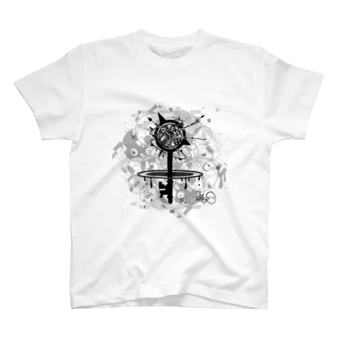 mono clock key Regular Fit T-Shirt