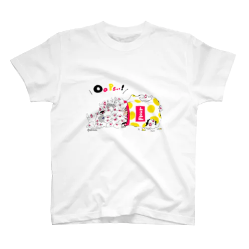 奥さ～ん！文鳥こぼれてるよ！ Regular Fit T-Shirt