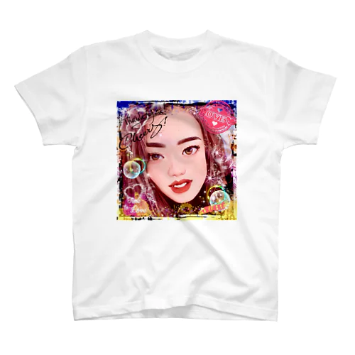 海月と泡沫　LOVE ver． Regular Fit T-Shirt