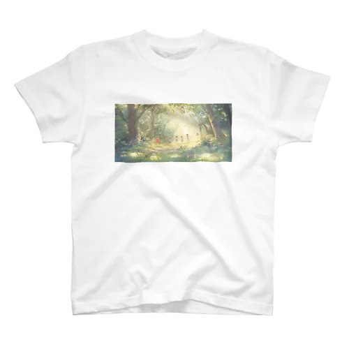 追いかけっこ Regular Fit T-Shirt