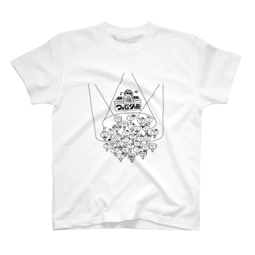 【公式】 つぶグミPARTY ブラック Regular Fit T-Shirt
