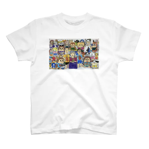 パンジと仲間たち Regular Fit T-Shirt