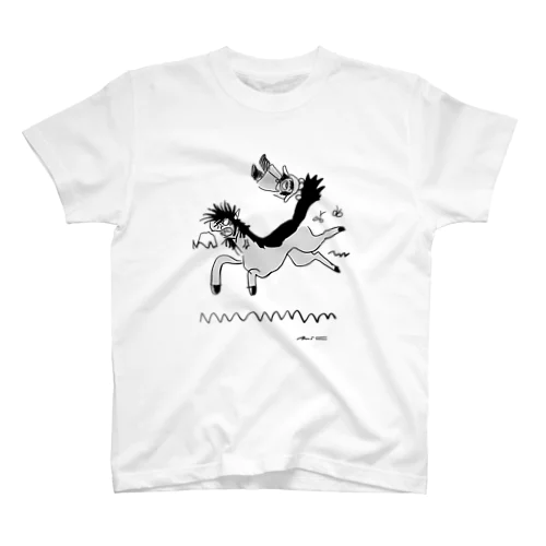 うまエンジョイ(千年ダーリン) Regular Fit T-Shirt