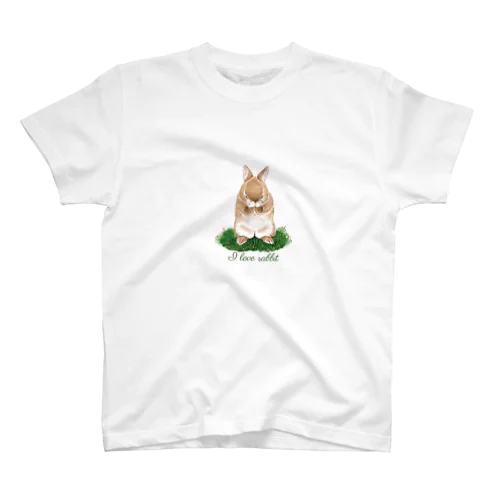 可愛いうさぎさん Regular Fit T-Shirt