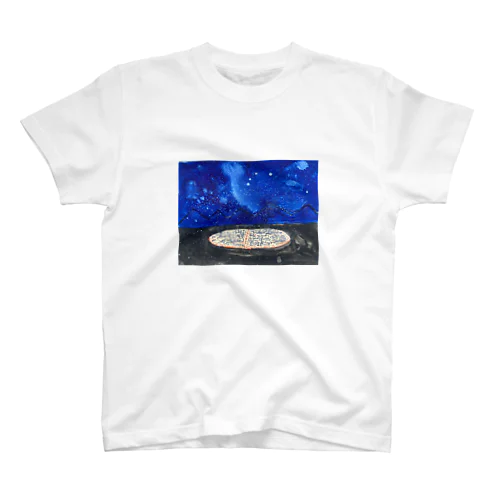 町と夜景 Regular Fit T-Shirt