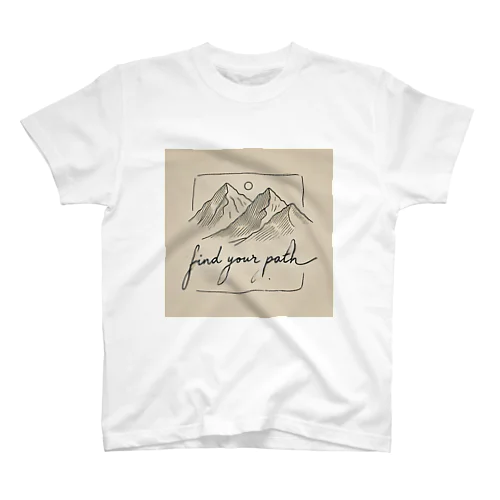 Find Your Path（自分の道を見つけよう） Regular Fit T-Shirt