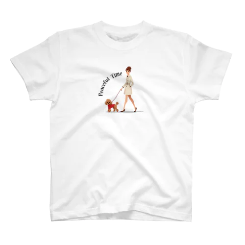 穏やかな時間（トイプードル） Regular Fit T-Shirt