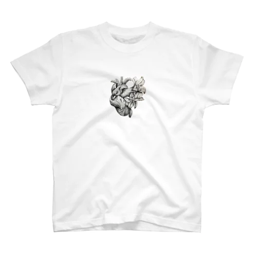 Flower Heart Regular Fit T-Shirt