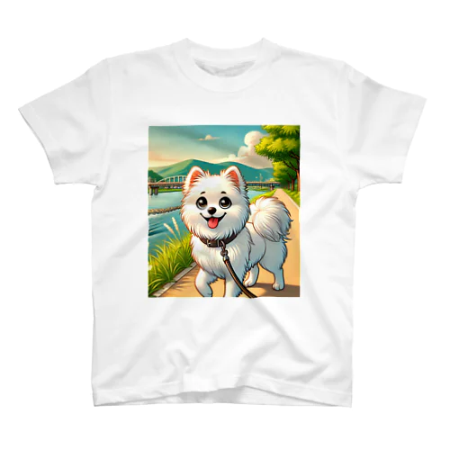 Tama River Walk (多摩川ウォーク) Regular Fit T-Shirt