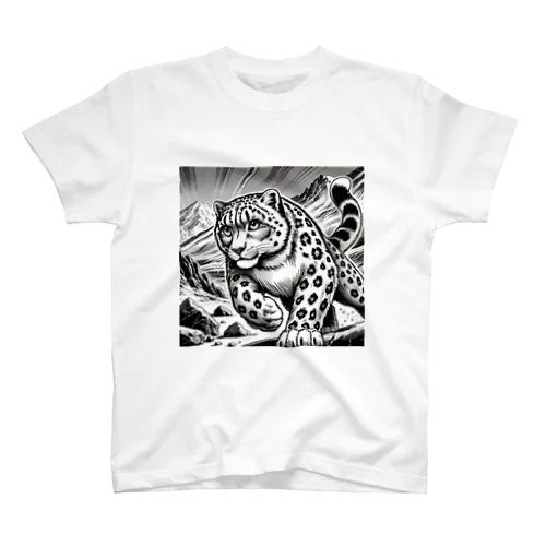 ゆきひょうの冒険 Regular Fit T-Shirt