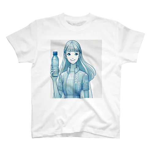 Aqua Spirit - ボトルの精霊 Regular Fit T-Shirt