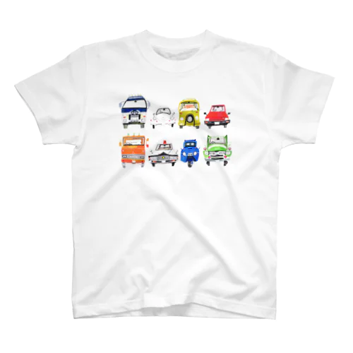 レトロでかわいい車 Regular Fit T-Shirt