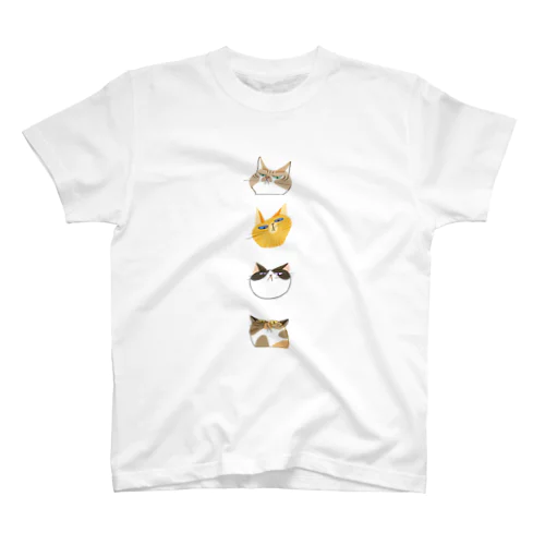 上からねこ様 Regular Fit T-Shirt