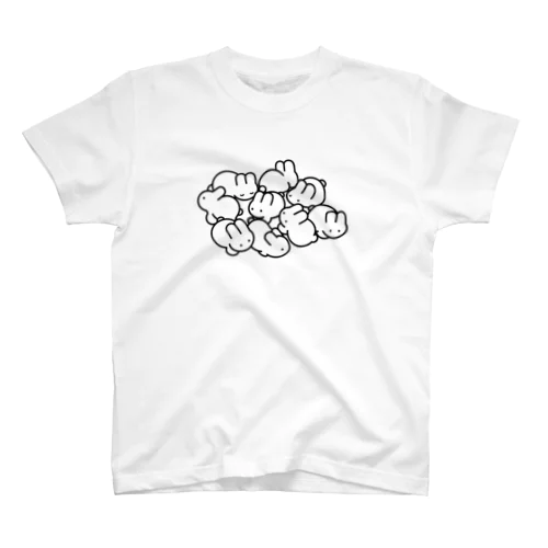 うさぎがいっぱい Regular Fit T-Shirt