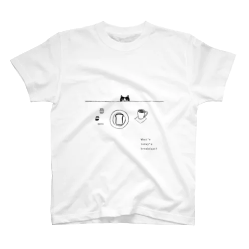 朝食チェック Regular Fit T-Shirt