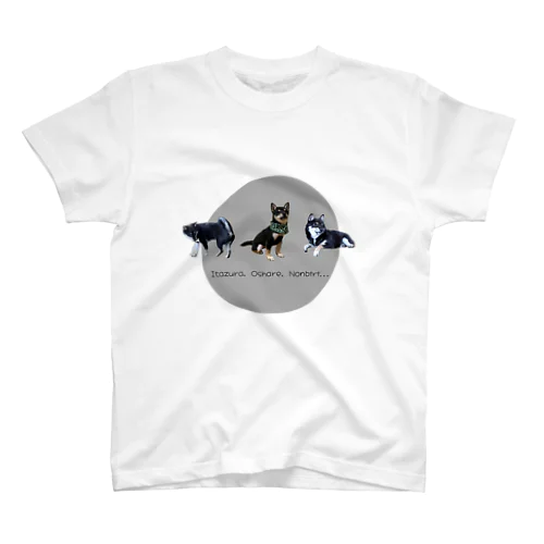 イタズラ、オシャレ、のんびり……オヤスミ Regular Fit T-Shirt