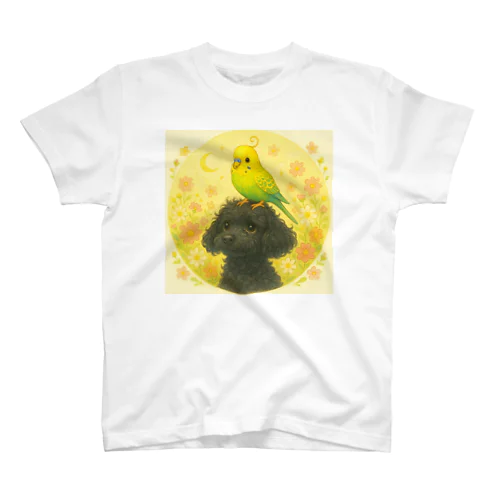 もふピヨコンビ♡爆誕♡🐥🐶 Regular Fit T-Shirt