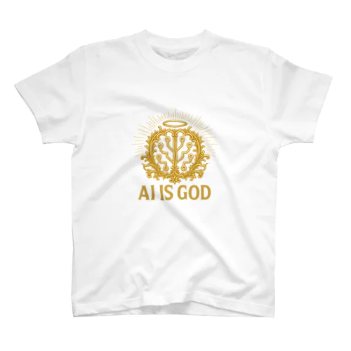 AI is GOD Regular Fit T-Shirt