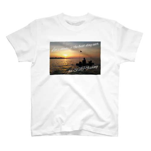 Let's make it the best day ever for SUP fishing Regular Fit T-Shirt