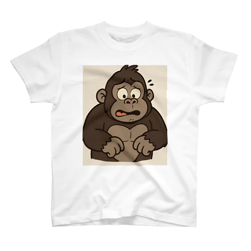 おっちょこゴリラくん Regular Fit T-Shirt