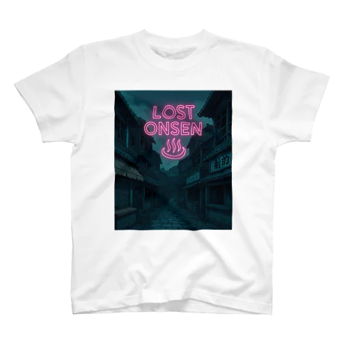 LOST ONSEN GHOST ARCADE Tee Regular Fit T-Shirt