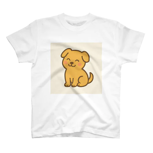 🌼にっこり🌈わんこ🐶💛しあわせほっこりデザイン🧸🌸 Regular Fit T-Shirt