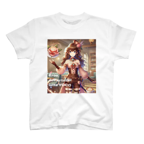 ラテアート勇者YOCO Regular Fit T-Shirt