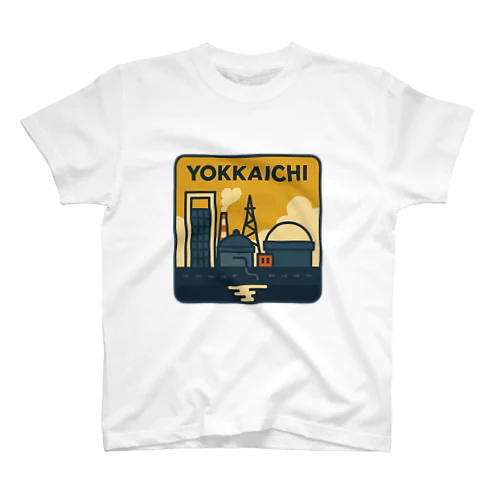 YOKKAICHIポップエンブレム 昼間バージョン Regular Fit T-Shirt