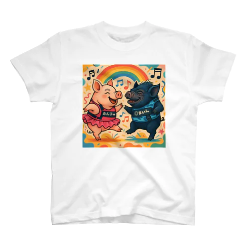 あん子🐽とまいん🐽くん Regular Fit T-Shirt