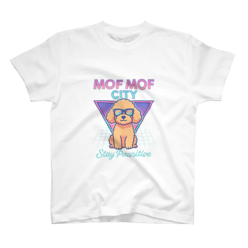 🚀MOF MOF CITY／レトロシティポップTシャツ Regular Fit T-Shirt