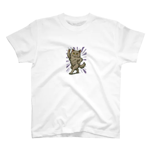 猫猫トトにゃん Regular Fit T-Shirt