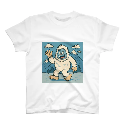 コミカルなイエティくん Regular Fit T-Shirt